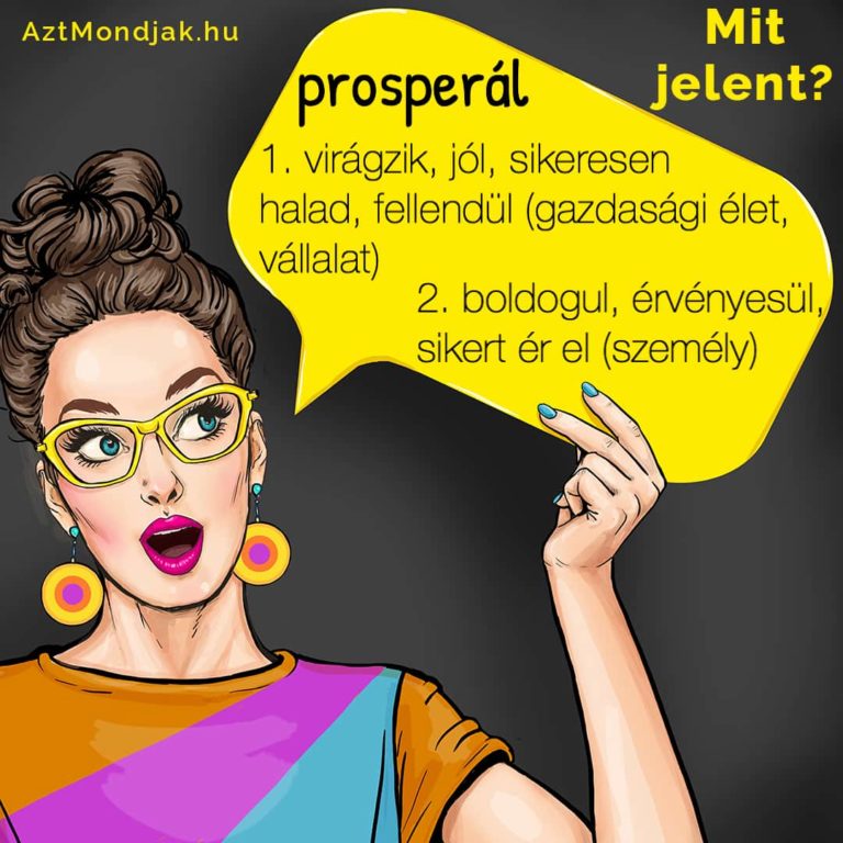 Prosperál jelentése
